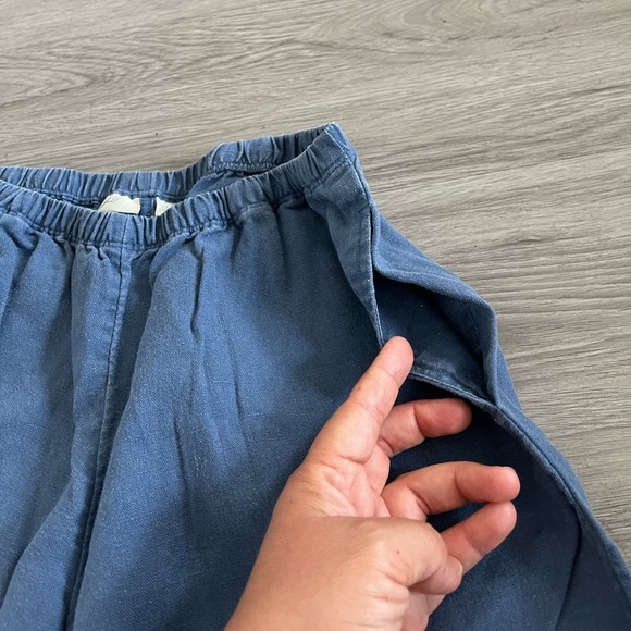 J.jill navy linen pants cropped - Picture 4 of 6